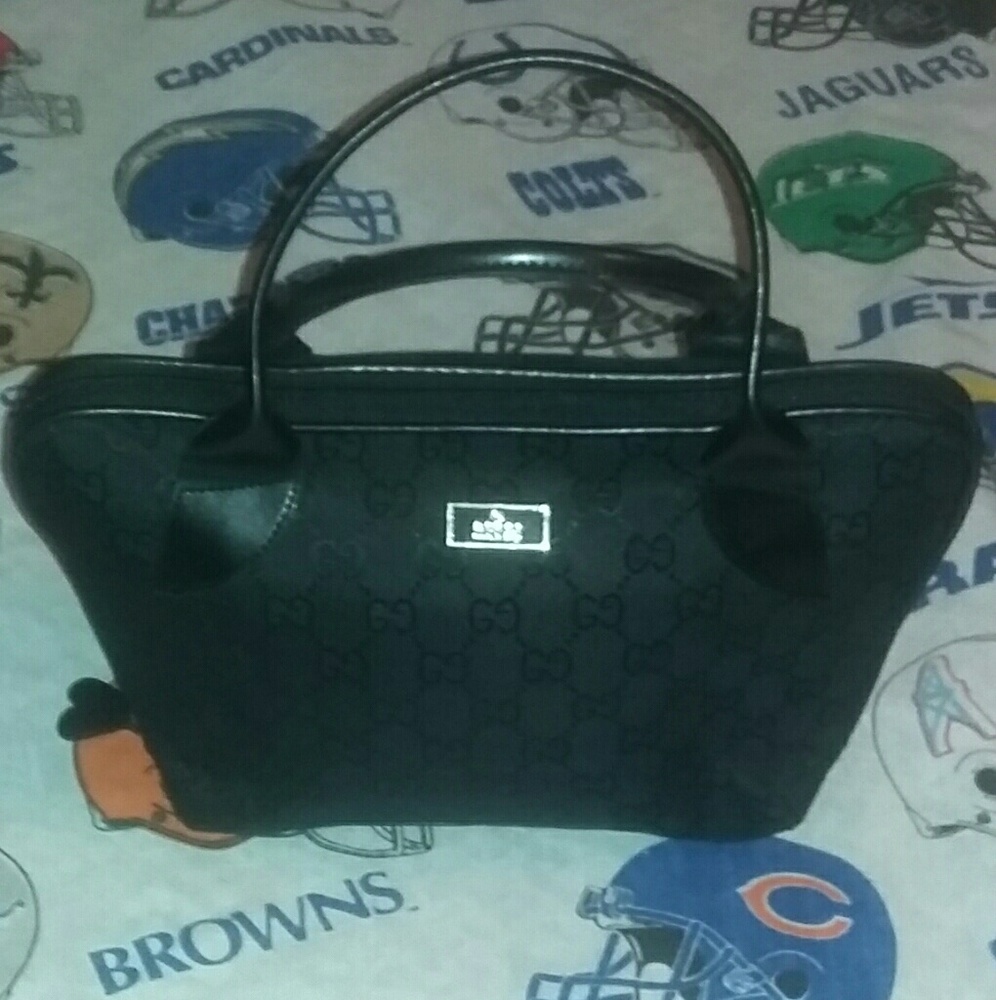 90s Gucci Italy Black Vintage Designer Bag